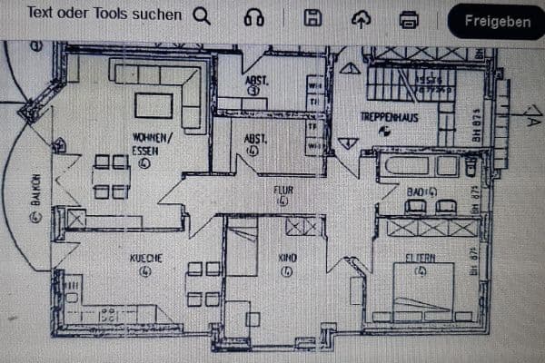Pronájem bytu 3+kk 96 m², Hatten-Sandkrug Pronájem bytu 3+kk 96 m², Hatten-Sandkrug