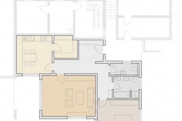 Prodej bytu 2+kk 104 m², Engen Prodej bytu 2+kk 104 m², Engen