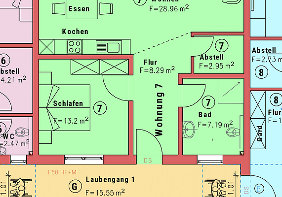 Pronájem bytu 2+1 62 m², Leutkirchstraße 41, Friesenheim, Bádensko-Württembersko Pronájem bytu 2+1 62 m², Leutkirchstraße 41, Friesenheim, Bádensko-Württembersko