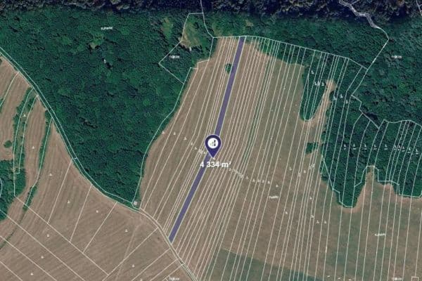 Prodej pozemku 4.334 m², Zlámanec Prodej pozemku 4.334 m², Zlámanec
