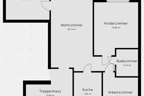 Pronájem bytu 4+1 85 m², Zornheim Pronájem bytu 4+1 85 m², Zornheim
