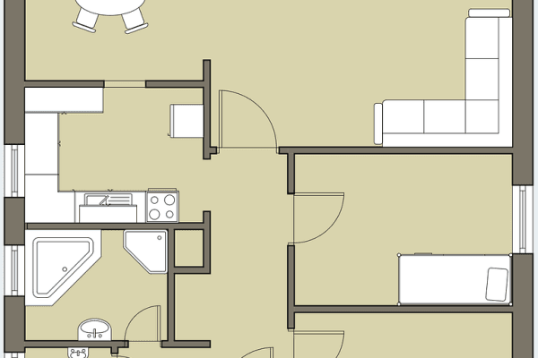 Pronájem bytu 4+1 85 m², Schifferstadt Pronájem bytu 4+1 85 m², Schifferstadt