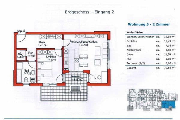 Prodej bytu 2+1 80 m², Gessertshausen Prodej bytu 2+1 80 m², Gessertshausen