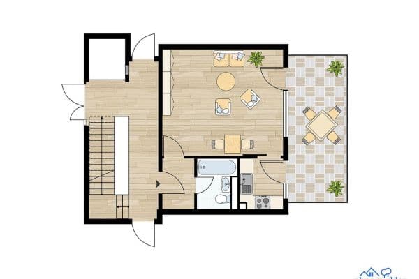 Pronájem bytu 1+1 42 m², Nymphenburger Straße 21c, München, Bavorsko Pronájem bytu 1+1 42 m², Nymphenburger Straße 21c, München, Bavorsko