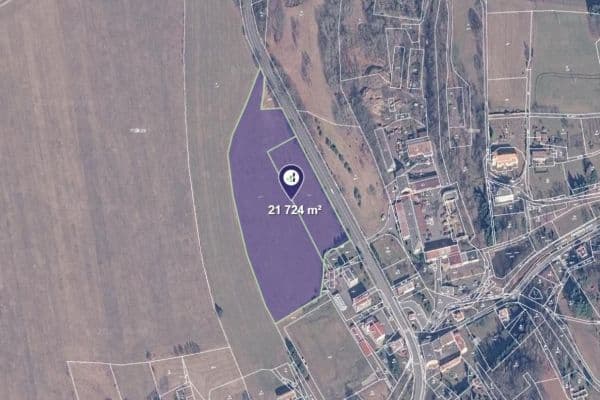 Prodej pozemku 21.724 m², Pertoltice Prodej pozemku 21.724 m², Pertoltice