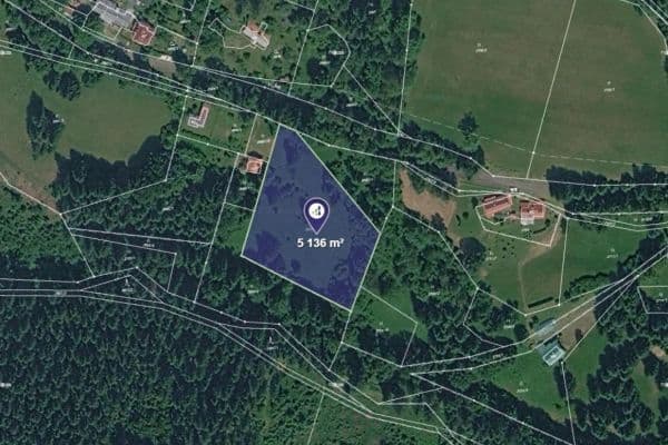 Prodej pozemku 5.136 m², Staré Hamry Prodej pozemku 5.136 m², Staré Hamry