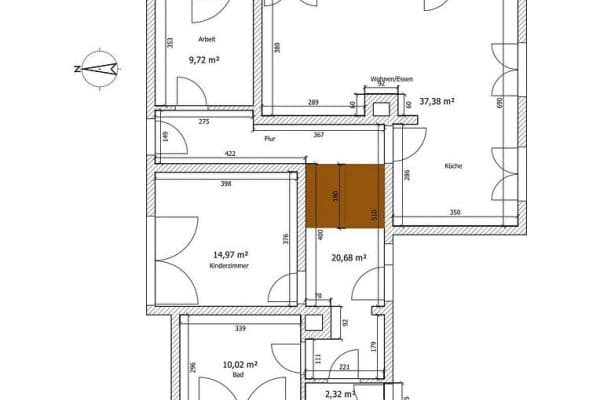 Prodej domu 186 m², pozemek 612 m², Beethovenstr 10, Beindersheim Prodej domu 186 m², pozemek 612 m², Beethovenstr 10, Beindersheim
