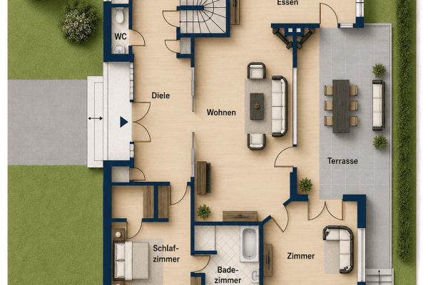 Prodej domu 320 m², pozemek 1.334 m², Karlsruhe Prodej domu 320 m², pozemek 1.334 m², Karlsruhe
