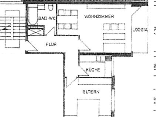 Pronájem bytu 2+1 69 m², Pestalozzistraße 4, Hannover, Dolní Sasko Pronájem bytu 2+1 69 m², Pestalozzistraße 4, Hannover, Dolní Sasko