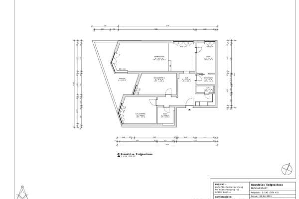 Prodej bytu 3+1 131 m², Am Hirschsprung 62, Berlin, Berlín Prodej bytu 3+1 131 m², Am Hirschsprung 62, Berlin, Berlín