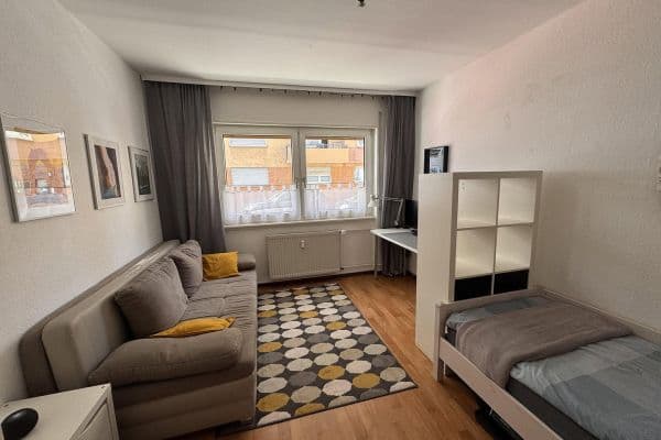 Pronájem bytu 1+1 37 m², Mannheim, Bádensko-Württembersko Pronájem bytu 1+1 37 m², Mannheim, Bádensko-Württembersko