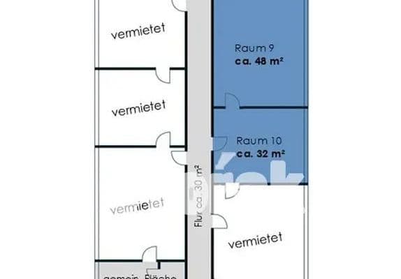 Pronájem kanceláře 28 m², Fellbach Pronájem kanceláře 28 m², Fellbach