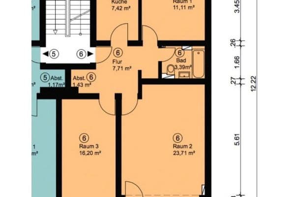 Prodej bytu 3+1 72 m², Hamburg, Hamburg Prodej bytu 3+1 72 m², Hamburg, Hamburg