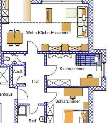 Pronájem bytu 3+1 86 m², Austraße, Riedenburg Pronájem bytu 3+1 86 m², Austraße, Riedenburg