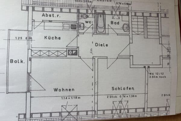 Pronájem bytu 2+1 67 m², Miltenberg Pronájem bytu 2+1 67 m², Miltenberg