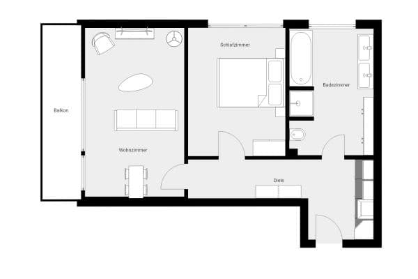 Pronájem bytu 2+1 50 m², Heidewinkel 17, Hamburg, Hamburg Pronájem bytu 2+1 50 m², Heidewinkel 17, Hamburg, Hamburg