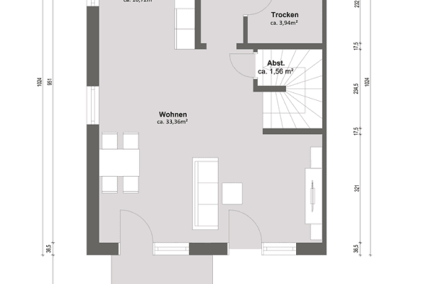 Prodej domu 140 m², pozemek 324 m², Schwabenweg, Dettingen an der Iller Prodej domu 140 m², pozemek 324 m², Schwabenweg, Dettingen an der Iller