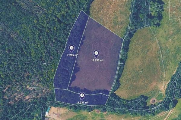 Prodej pozemku 30.558 m², Bojanovice, Středočeský kraj Prodej pozemku 30.558 m², Bojanovice, Středočeský kraj
