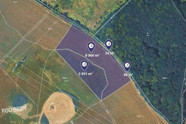 Prodej pozemku 10.934 m², Mníšek pod Brdy Prodej pozemku 10.934 m², Mníšek pod Brdy