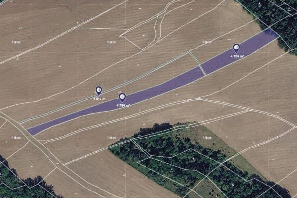 Prodej pozemku 4.748 m², Úštěk Prodej pozemku 4.748 m², Úštěk