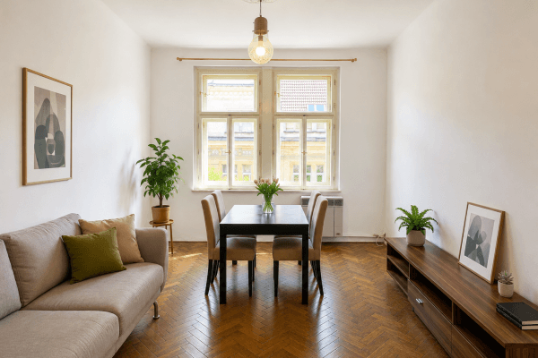 Pronájem bytu 2+1 56 m², Lužická, Praha Pronájem bytu 2+1 56 m², Lužická, Praha
