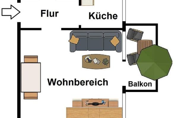 Pronájem bytu 1+1 35 m², Lehnerstr. 20, Lauffen a. N. Pronájem bytu 1+1 35 m², Lehnerstr. 20, Lauffen a. N.