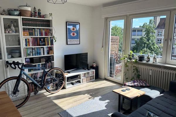 Pronájem bytu 2+1 43 m², Bibienastraße, Mannheim, Bádensko-Württembersko Pronájem bytu 2+1 43 m², Bibienastraße, Mannheim, Bádensko-Württembersko