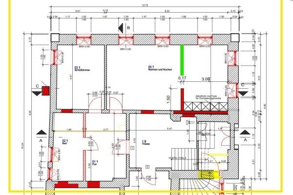 Pronájem bytu 2+1 73 m², Am Zehnt 9, Sinsheim, Bádensko-Württembersko Pronájem bytu 2+1 73 m², Am Zehnt 9, Sinsheim, Bádensko-Württembersko