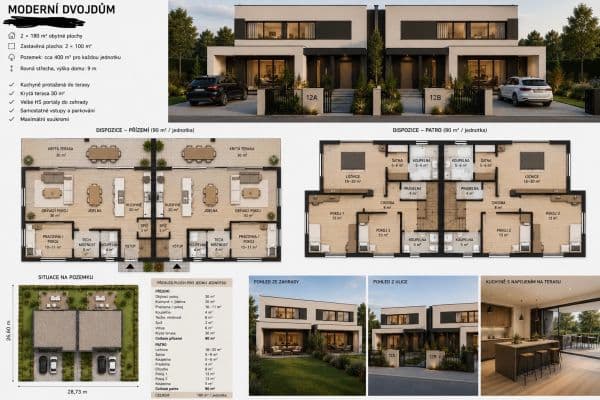 Prodej domu 180 m², pozemek 400 m², Letní, Říčany Prodej domu 180 m², pozemek 400 m², Letní, Říčany