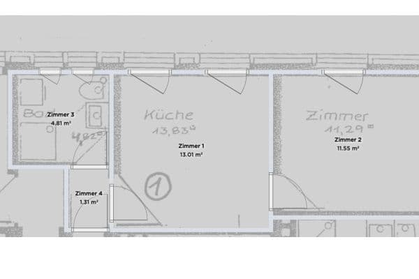 Pronájem bytu 2+1 31 m², Haydnstraße 7, Lemgo Pronájem bytu 2+1 31 m², Haydnstraße 7, Lemgo
