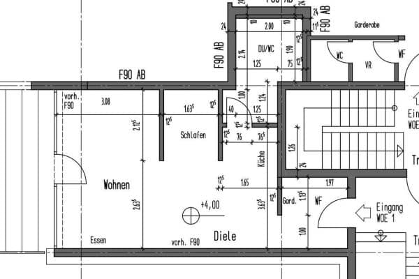 Pronájem bytu 1+1 49 m², Kölner Platz 2, Troisdorf Pronájem bytu 1+1 49 m², Kölner Platz 2, Troisdorf