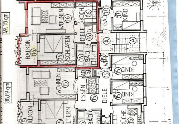 Pronájem bytu 2+1 50 m², Regensburgerstr. 98a, Neumarkt i.d. Opf. Pronájem bytu 2+1 50 m², Regensburgerstr. 98a, Neumarkt i.d. Opf.