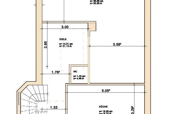 Prodej domu 238 m², pozemek 323 m², Im Lerchenfeld 10, Herdecke Prodej domu 238 m², pozemek 323 m², Im Lerchenfeld 10, Herdecke