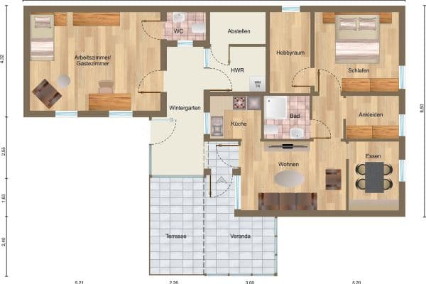 Prodej domu 92 m², pozemek 557 m², Wandlitz Prodej domu 92 m², pozemek 557 m², Wandlitz