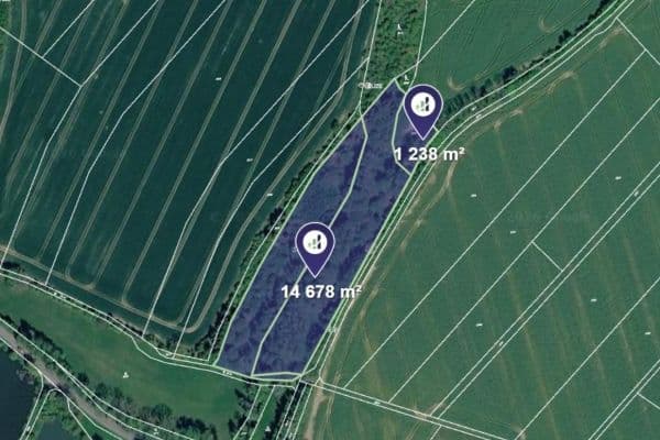 Prodej pozemku 3.979 m², Klimkovice Prodej pozemku 3.979 m², Klimkovice
