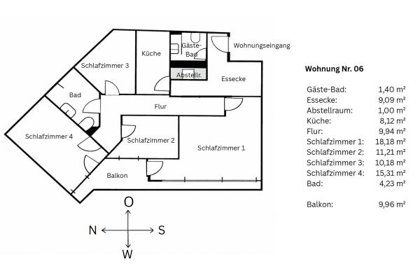 Prodej bytu 4+1 89 m², Münster Prodej bytu 4+1 89 m², Münster