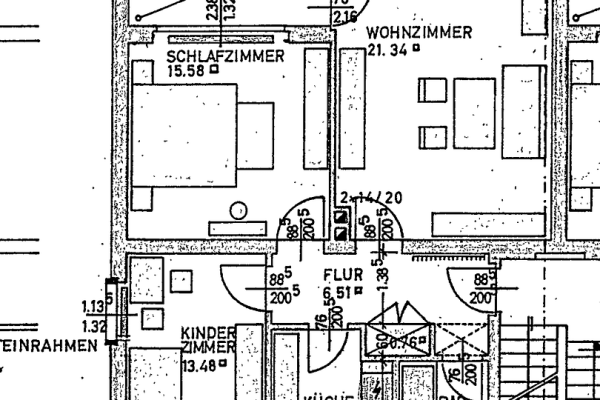 Pronájem bytu 3+1 70 m², Böblingen Pronájem bytu 3+1 70 m², Böblingen