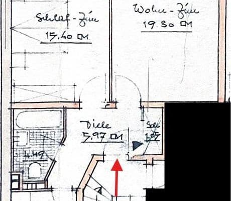 Pronájem bytu 2+kk 54 m², Kupferdreherstraße 46, Essen, Severní Porýní-Vestfálsko Pronájem bytu 2+kk 54 m², Kupferdreherstraße 46, Essen, Severní Porýní-Vestfálsko