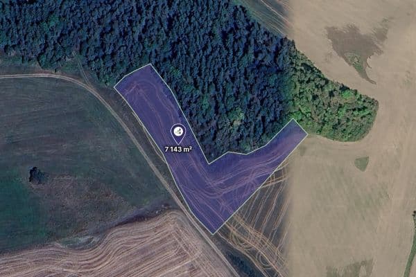 Prodej pozemku 5.786 m², Radnice Prodej pozemku 5.786 m², Radnice