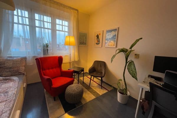 Pronájem bytu 1+kk 29 m², Šmilovského, Praha, Praha Pronájem bytu 1+kk 29 m², Šmilovského, Praha, Praha