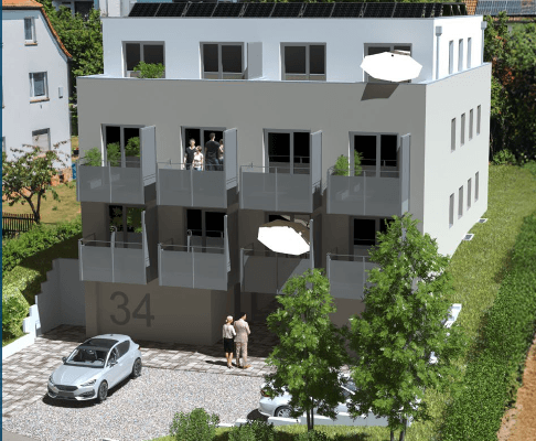 Pronájem bytu 1+1 29 m², Cappeler Straße 34, Marburg, Hessen Pronájem bytu 1+1 29 m², Cappeler Straße 34, Marburg, Hessen