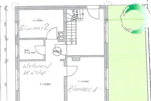 Pronájem bytu 3+1 40 m², Hemhofen Pronájem bytu 3+1 40 m², Hemhofen
