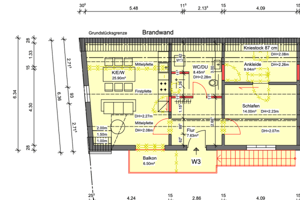 Pronájem bytu 2+1 66 m², Hintergasse 17, Frankenthal Pronájem bytu 2+1 66 m², Hintergasse 17, Frankenthal