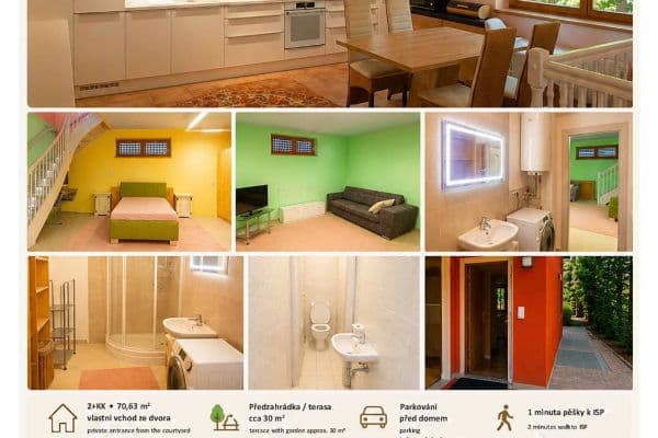 Pronájem bytu 2+kk 70 m², Nebušická, Praha Pronájem bytu 2+kk 70 m², Nebušická, Praha