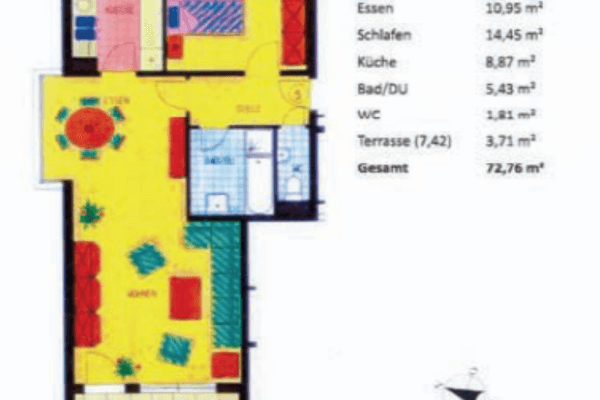 Pronájem bytu 2+kk 73 m², Lameystraße 26, Pforzheim, Bádensko-Württembersko Pronájem bytu 2+kk 73 m², Lameystraße 26, Pforzheim, Bádensko-Württembersko