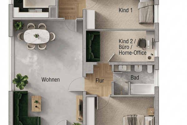 Prodej bytu 4+1 104 m², Bergisch Gladbach Prodej bytu 4+1 104 m², Bergisch Gladbach