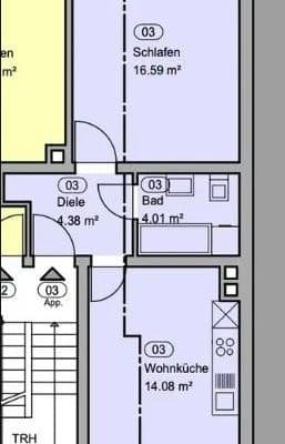 Pronájem bytu 1+1 41 m², Ludwigshafen am Rhein Pronájem bytu 1+1 41 m², Ludwigshafen am Rhein
