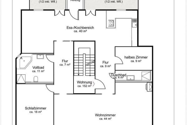Prodej bytu 3+kk 152 m², Hamburg, Hamburg Prodej bytu 3+kk 152 m², Hamburg, Hamburg