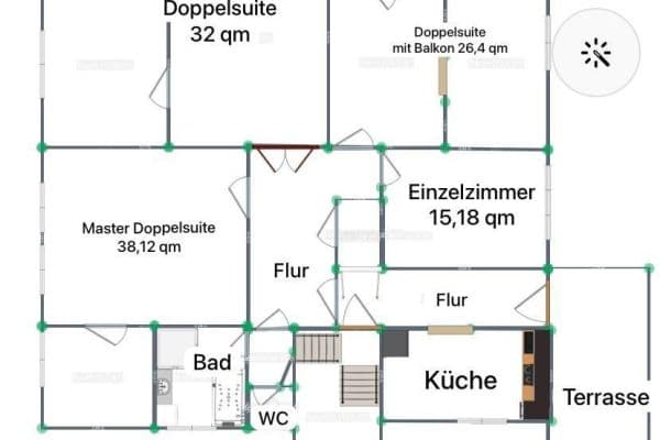 Pronájem bytu 32 m², Coburg, Bavorsko Pronájem bytu 32 m², Coburg, Bavorsko