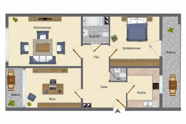 Prodej bytu 3+1 86 m², Bürgermeister-Bohl-Str. 24, Augsburg, Bavorsko Prodej bytu 3+1 86 m², Bürgermeister-Bohl-Str. 24, Augsburg, Bavorsko
